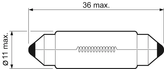 VALEO 032217 Bombilla, luz de entrada de puerta para,ABARTH,ALFA ROMEO,ALPINA,AUDI,AUSTIN,AU Foto 2 de 3