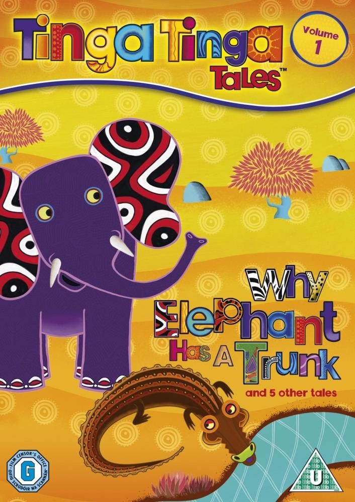 Tinga Tinga Tales - Why Elephant Has A Trunk DVD Childrens