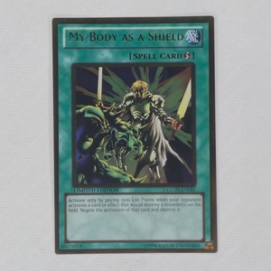 YuGiOh Gold Series 3 2010 Gold Rare My Body As A Shield GLD3-EN041