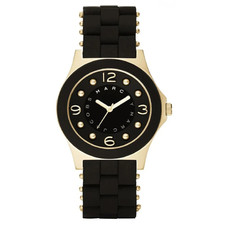 Marc By Marc Jacobs MBM2540 Women’s Pelly Black Dial, Silicone Strap Watch