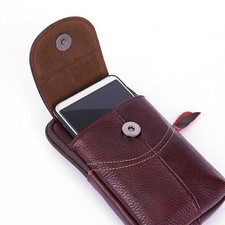 Double-Layered Zippered Multifunctional Double-Layer Waist Bag For Mobile Phones