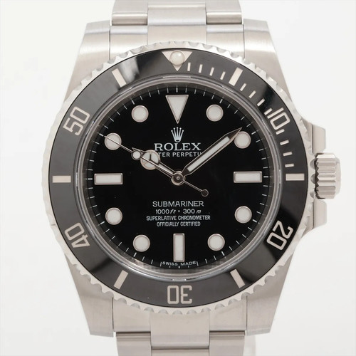 Rolex Submariner 114060 SS SS AT black dial 2 Extra Links