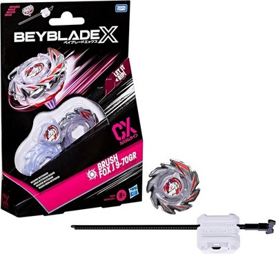 ✨New/Sealed! Beyblade X Brush Fox J 9-70GR CX Starter Pack Set