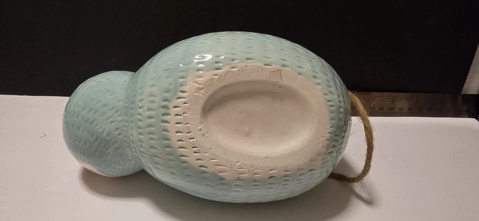 陶瓷懒惰悬挂花盆室内可爱多肉植物花卉架 — 第 3/3 张图片