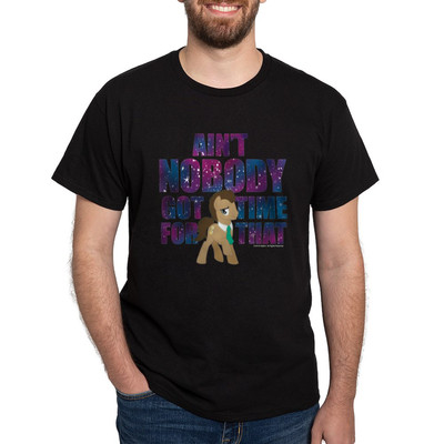 CafePress MLP Dr. Hooves Dark T Shirt 100% Cotton T-Shirt (1938072137)