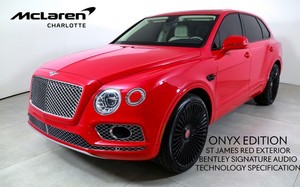 2018 Bentley Bentayga Onyx Edition