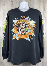 Looney Tunes Characters Warner Bros Long Sleeve T-Shirt Large (23”x29”)