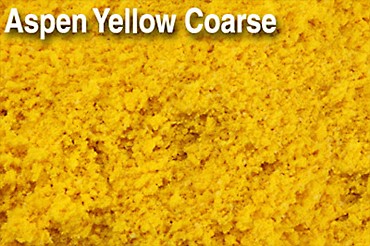 Scenic Express EX873E Coarse Aspen Yellow Flock & Turf - 48 oz. Eco-Pak