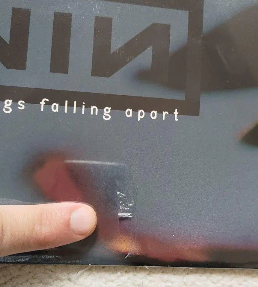Nine Inch Nails Things Falling Apart 2LP Vinyl 2000 Records First Press Hype NEW - Image 2 of 4