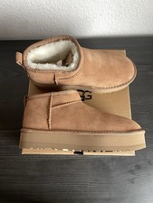 UGG Classic Ultra Mini Plateau Chestnut - Ungetragen (Damen)