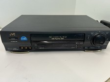 JVC HR-VP674U 4-Head Hi-Fi Stereo VHS VCR Movie Advance Tested Working