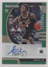 2020-21 Panini Prizm Draft Picks Prospect Green Saben Lee #PA-SA Auto 0l2