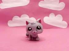 Gatito gris LPS gato persa #1301 Littlest Pet Shop