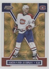 2002-03 Pacific Exclusive Gold Richard Zednik #95 0h7n