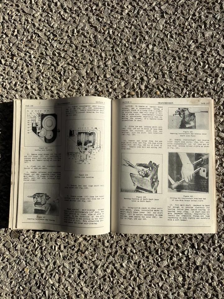 Original 1942-1947 Hudson Mechanical Procedure Shop Manual Repair Book - Image 3 of 4