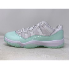 Zapatillas bajas Air Jordan 11 'Igloo' verde menta, talla 9 nuevas en caja AH7860-103