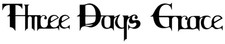 Three Days Grace Vinyl Sticker Cars Laptops