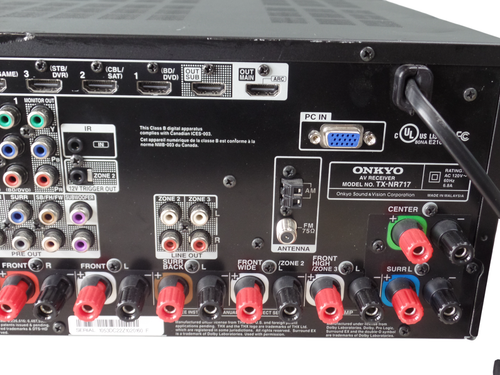Onkyo TX-NR717 7.2 Channel AV Receiver - Black - Free shipping - Picture 7 of 10