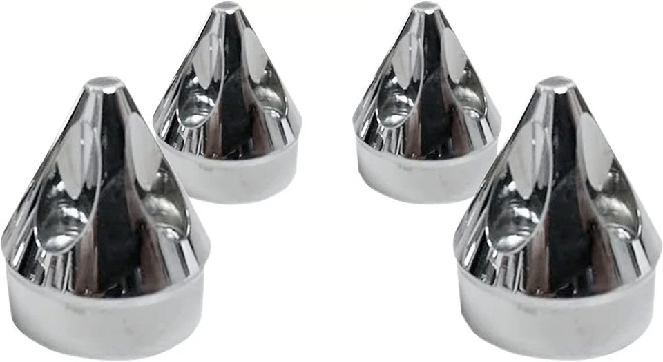 Cubiertas de pernos de cabeza Avon - Spike - Cromo motocicleta bicicleta de calle HBC-303-CH-SPK Foto 2 de 4