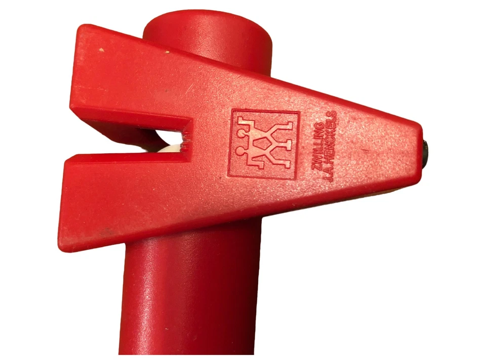 ZWILLING J.A. HENCKELS Messerschärfer Rot Kunststoff - Bild 2 von 4