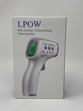 LPOW HTD8813C Non Contact Infrared Body Forehead Digital Thermometer ** NEW **