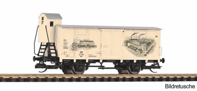 TT-Gedeckter Güterwagen G02 Gebr Maisel DB Ep.III mit Bremserhaus Piko 47852