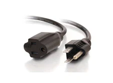 C2G 2FT PWR EXTNSION CORD 5-15R TO 5-15P TAA 29929