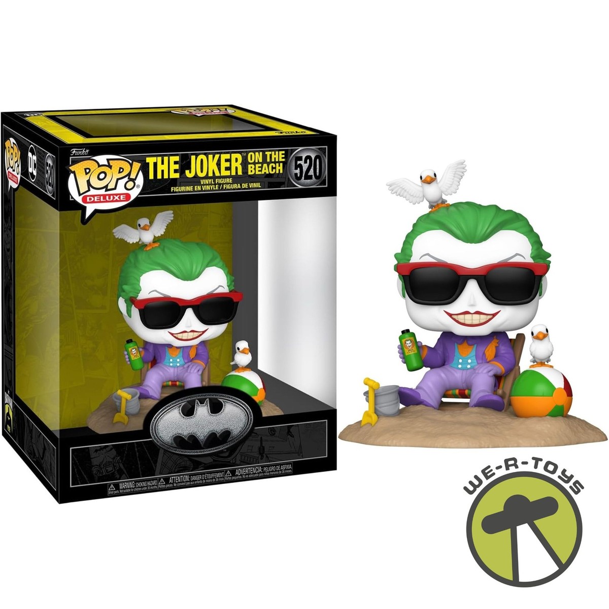 Funko Pop DLX 520 Batman 85th Anniversary the Joker on the Beach