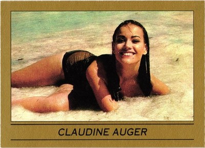 James Bond 007 #107 Claudine Auger Single Card Eclipse Cards 1993