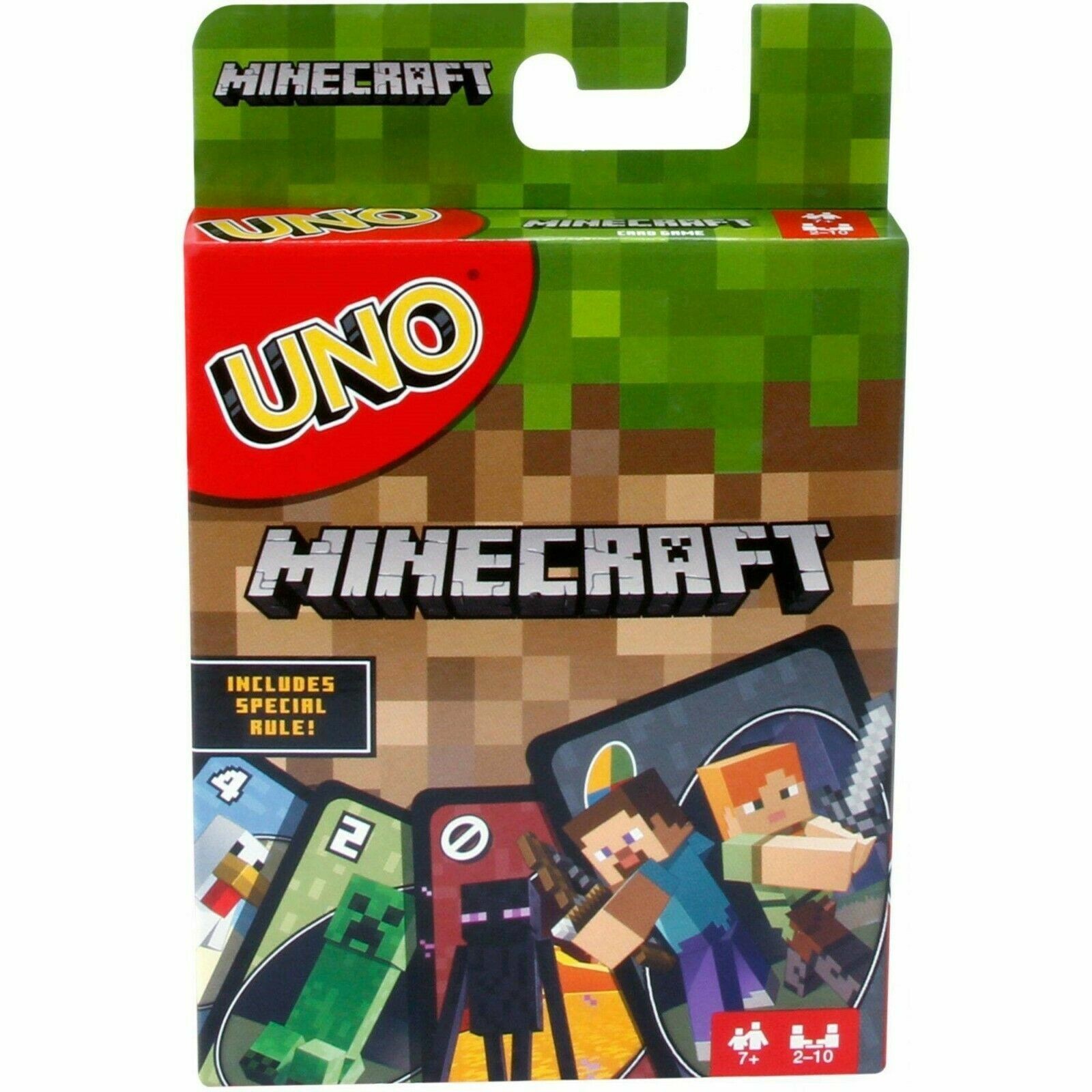 Mattel Games Uno Minecraft Card Game - Assorted Colours - Image 5
