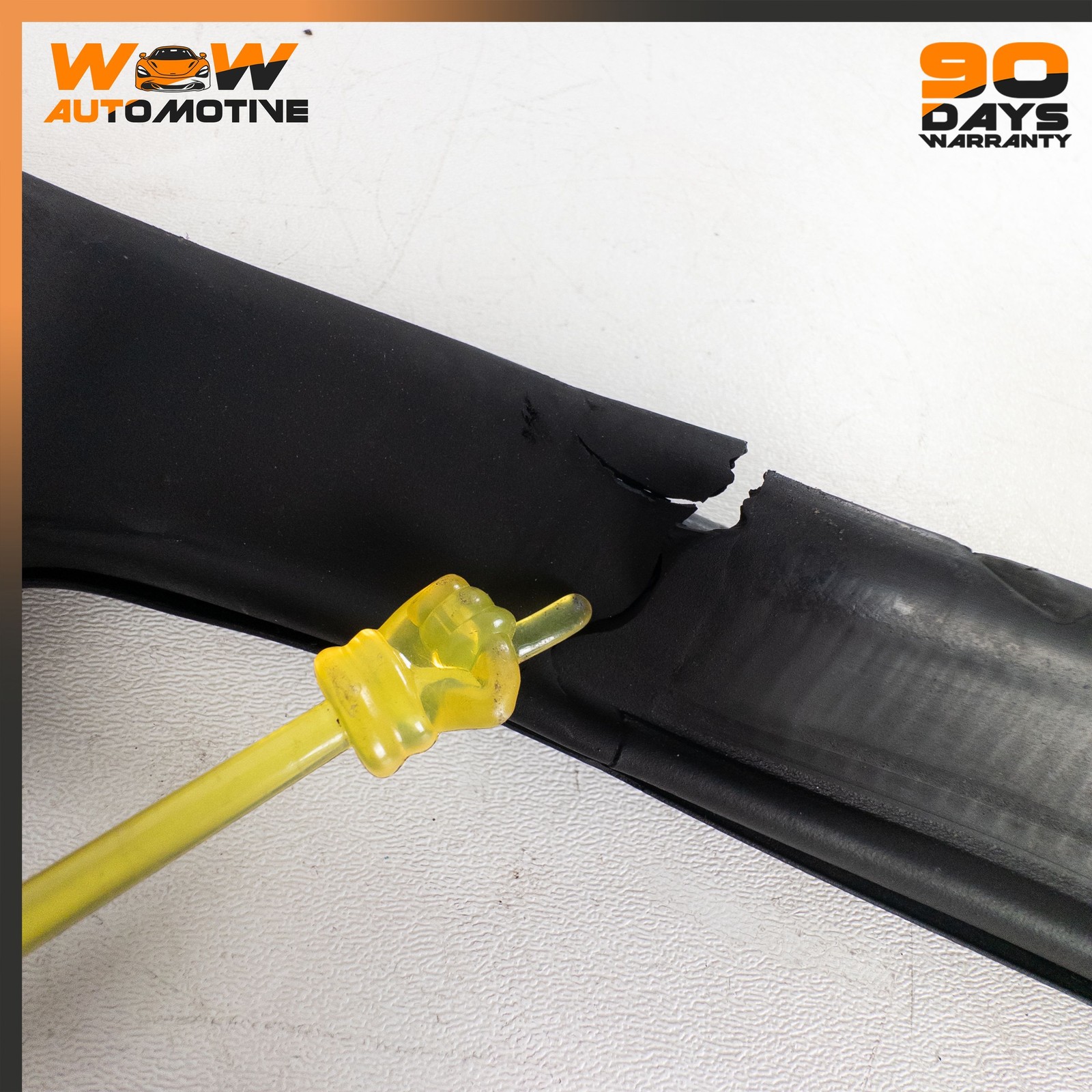 07-13 BENTLEY CONTINENTAL GTC REAR TRUNK LID COVER SEAL TRIM RUBBER OEM