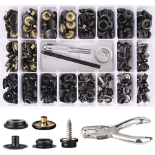 Canvas Snap Kit,CENOZ Marine Grade Stainless Steel Snaps,Screw Snaps,Boat Cover