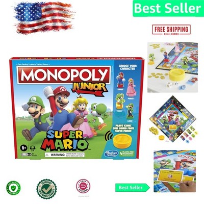 Super Mario Junior Board Game - Engage Kids in Fun Adventure and Competition!