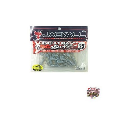 JACKALL Jackall Worm Vector Bug 2.5 inch Pearl White