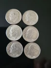 90% silver Roosevelt Dimes Lot Of 6  See Pictures 1 - 1963 & 5 - 1964