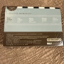 Creative Memories Black  White Milestones Kit Journaling Boxes