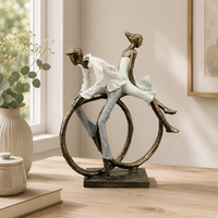Dekofigur Skulptur Paar Aus Polyresin 32Cm-242085