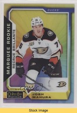 2018-19 O-Pee-Chee Platinum Rainbow Color Wheel Josh Mahura #189 READ l0h