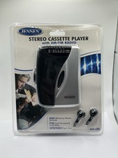 Jensen Audio SCR-68B Stereo Cassette Player with AM/FM Radio
