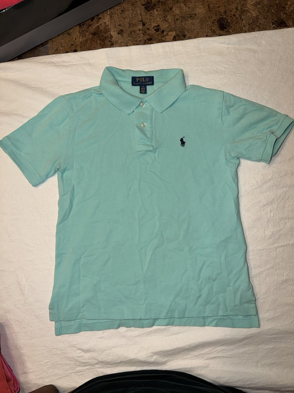 Polo Ralph Lauren Men’s Classic Fit Green Polo Shirt M Solid Embroidered Logo