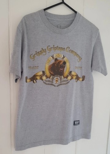 Grizzly GripTape Skateboarding T-Shirt Size Small - Chest 34" - Picture 1 of 5