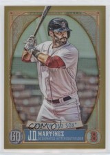 2021 Topps Gypsy Queen Box Topper Chrome Gold Refractor 40/50 JD Martinez 7ti