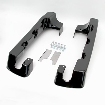 4'' Hard Stretched Satteltaschenverlängerungen für Harley-Davidson FLTR Road Glide 99-09