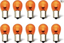 Auto 1156 Amber Light Bulb 10 Pack, S25 Automotive Brake 1156amber bulb