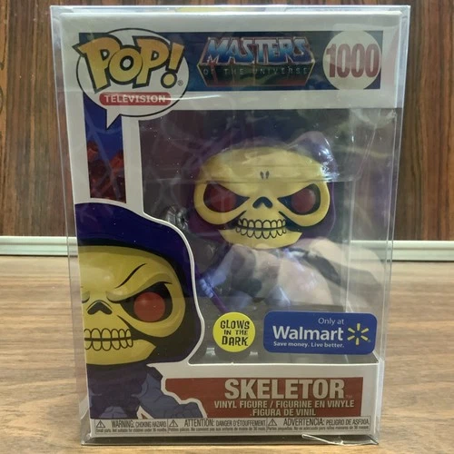 Funko Pop! Television MOTU Skeletor Walmart Exclusive Glow w/protector