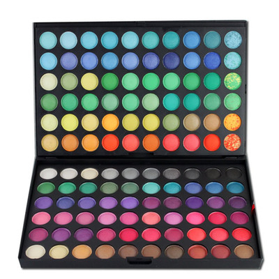 Lidschatten Palette 120 Farben matt schimmer hochpigmentiert Make-up Kosmetik