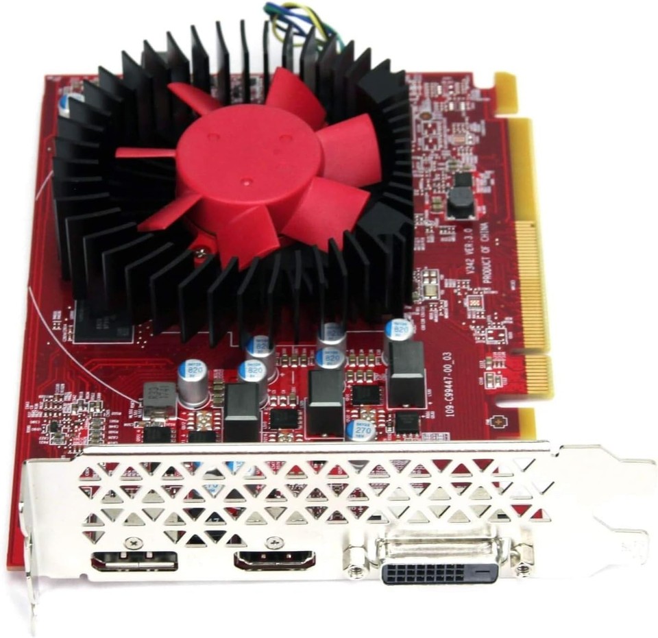 AMD Radeon RX 550 4GB RX 460 R5 430 R5 340X GDDR5 PCIe LP HP Graphics ...
