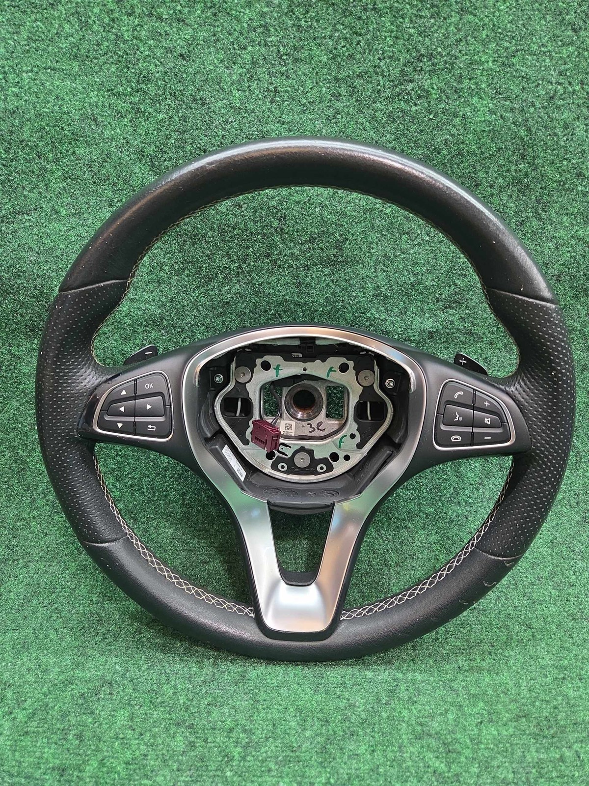 2015-2020 Mercedes Benz Gla 250 Steering Wheel 69k Mls Oem A0004607411