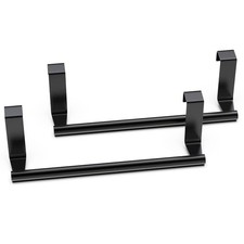 Towel Rack for Cabinet, Strong Steel Kitchen Over Cabinet Towel Bar Holder, 9...