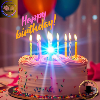 New  Digital Birthday Card Printable shareable